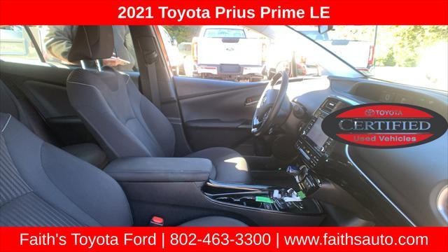 used 2021 Toyota Prius Prime car, priced at $22,295