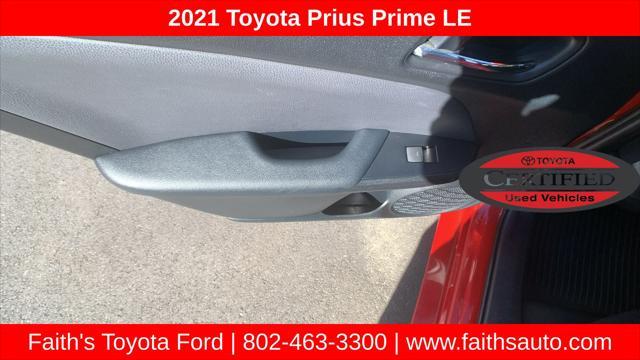 used 2021 Toyota Prius Prime car, priced at $22,295