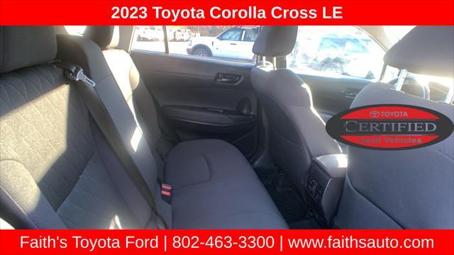 used 2023 Toyota Corolla Cross car, priced at $23,998