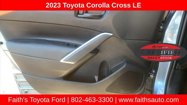 used 2023 Toyota Corolla Cross car, priced at $23,998