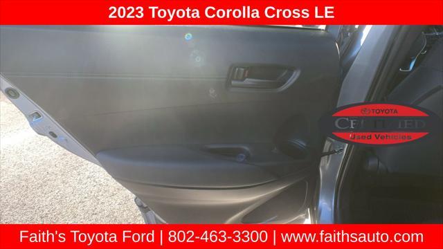 used 2023 Toyota Corolla Cross car, priced at $23,998