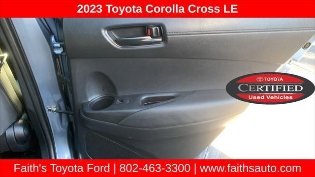 used 2023 Toyota Corolla Cross car, priced at $23,998