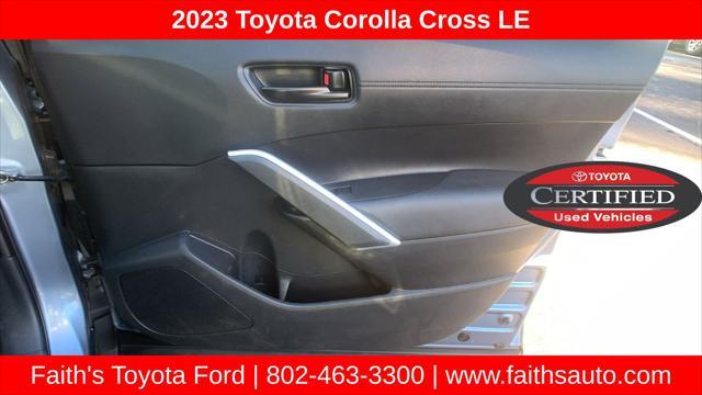 used 2023 Toyota Corolla Cross car, priced at $23,998