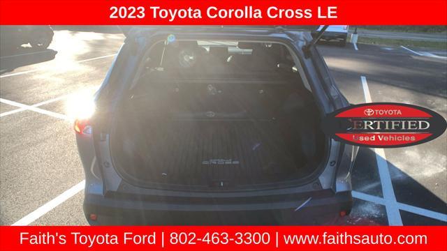 used 2023 Toyota Corolla Cross car, priced at $23,998