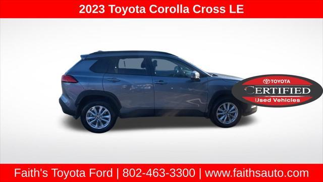 used 2023 Toyota Corolla Cross car, priced at $23,998