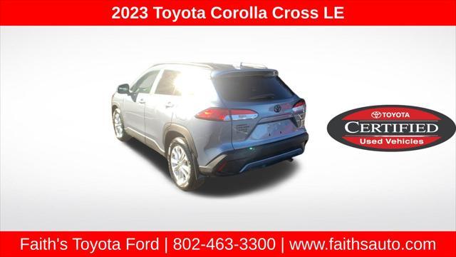 used 2023 Toyota Corolla Cross car, priced at $23,998