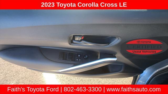 used 2023 Toyota Corolla Cross car, priced at $23,998