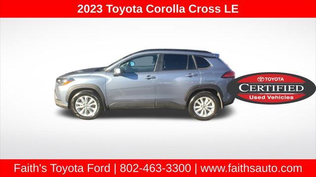 used 2023 Toyota Corolla Cross car, priced at $23,998