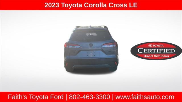 used 2023 Toyota Corolla Cross car, priced at $23,998