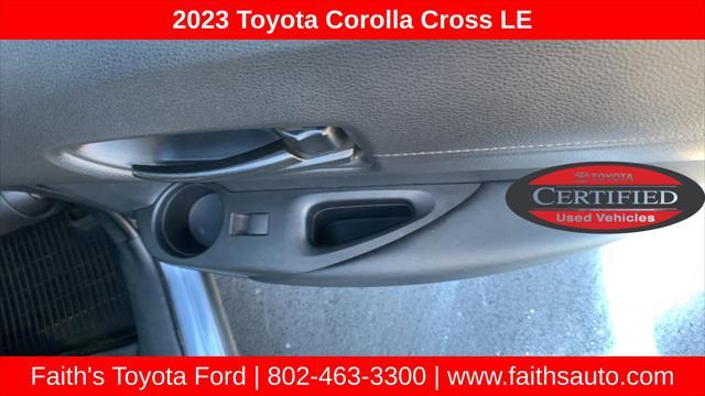 used 2023 Toyota Corolla Cross car, priced at $23,998