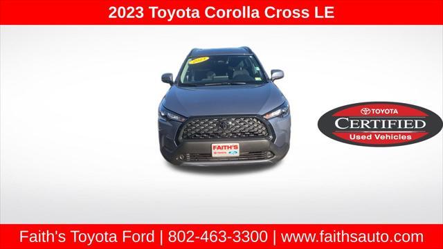 used 2023 Toyota Corolla Cross car, priced at $23,998