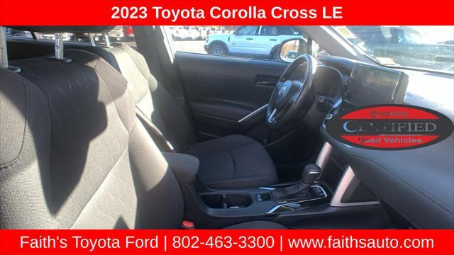 used 2023 Toyota Corolla Cross car, priced at $23,998