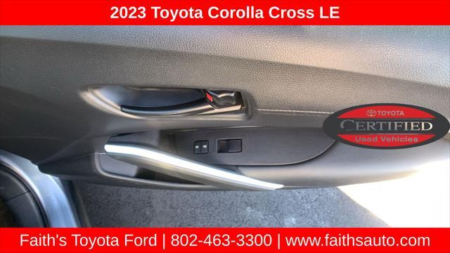 used 2023 Toyota Corolla Cross car, priced at $23,998