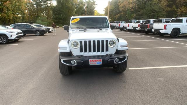 used 2021 Jeep Wrangler Unlimited car, priced at $34,595