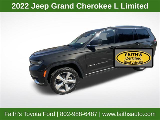 used 2022 Jeep Grand Cherokee L car, priced at $31,998