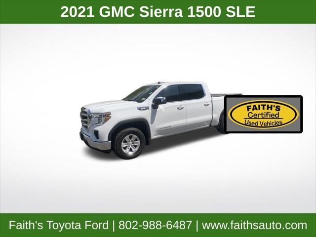 used 2021 GMC Sierra 1500 car, priced at $36,294