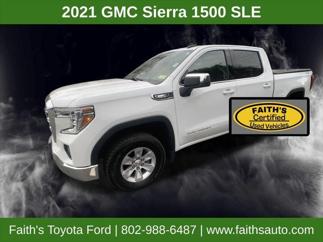 used 2021 GMC Sierra 1500 car, priced at $37,998