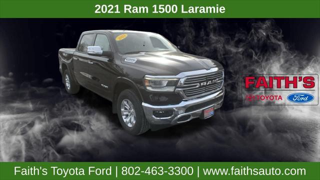 used 2021 Ram 1500 car, priced at $37,895