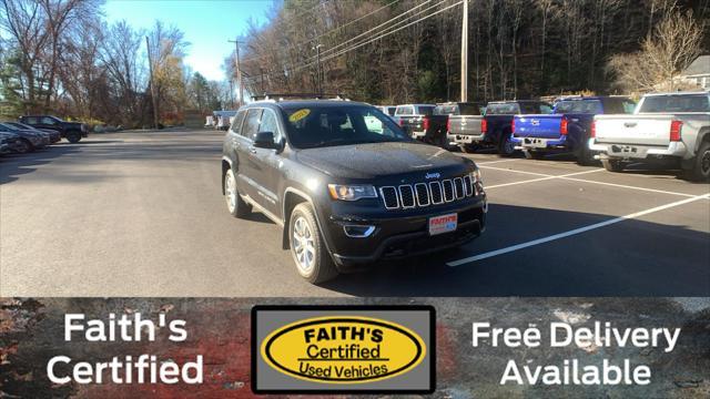 used 2021 Jeep Grand Cherokee car, priced at $20,998