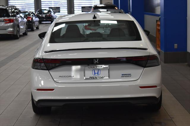 new 2025 Honda Accord Hybrid car, priced at $35,205