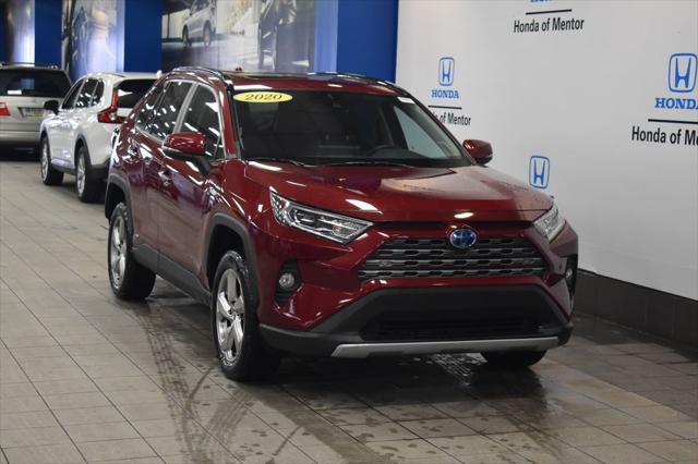 used 2020 Toyota RAV4 Hybrid car, priced at $29,550