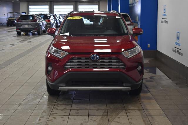 used 2020 Toyota RAV4 Hybrid car, priced at $29,550