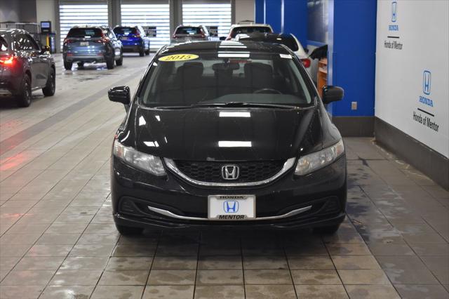 used 2015 Honda Civic car, priced at $12,550