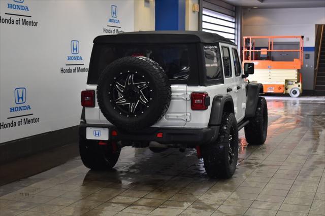 used 2018 Jeep Wrangler Unlimited car, priced at $28,550