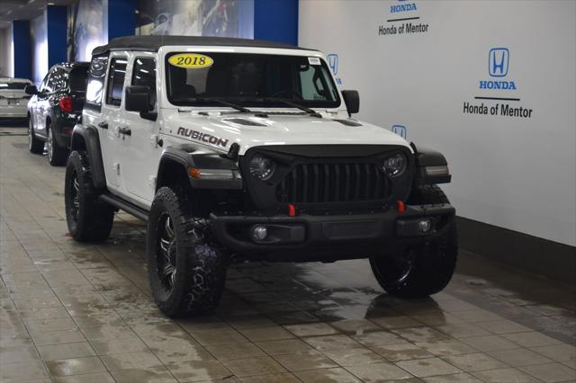 used 2018 Jeep Wrangler Unlimited car, priced at $28,550