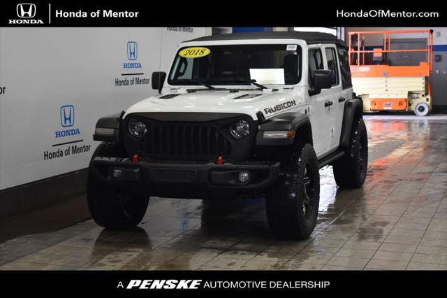 used 2018 Jeep Wrangler Unlimited car, priced at $28,550