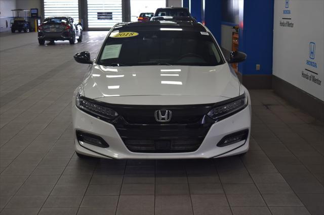 used 2018 Honda Accord car, priced at $17,950