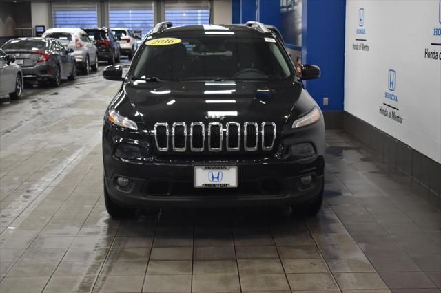 used 2016 Jeep Cherokee car, priced at $12,450