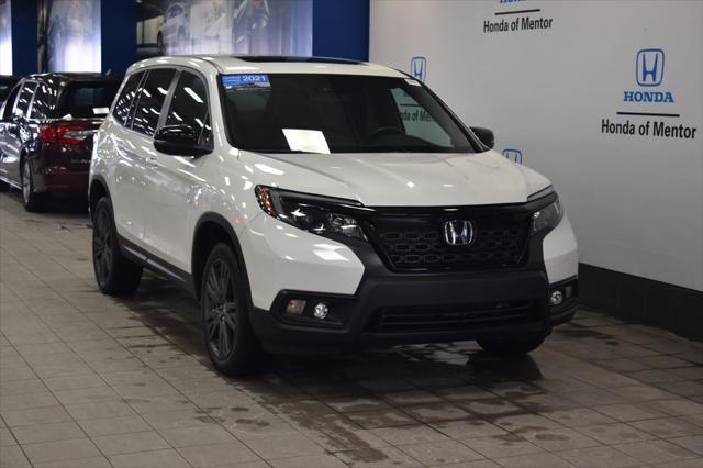 used 2021 Honda Passport car, priced at $30,950