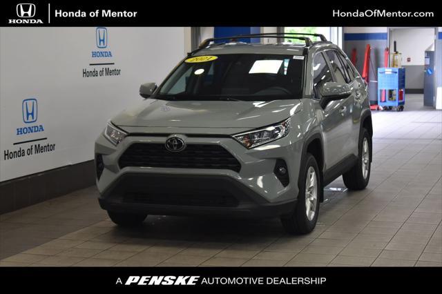 used 2021 Toyota RAV4 car, priced at $24,550