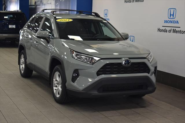used 2021 Toyota RAV4 car, priced at $24,550