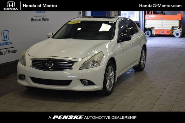 used 2013 INFINITI G37x car, priced at $8,550