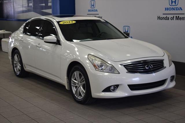 used 2013 INFINITI G37x car, priced at $8,550