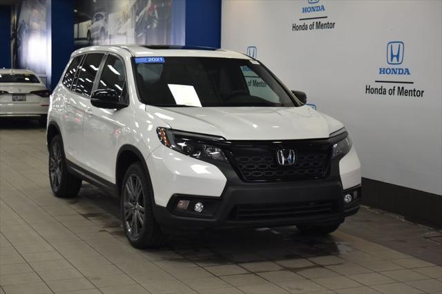 used 2021 Honda Passport car, priced at $30,550