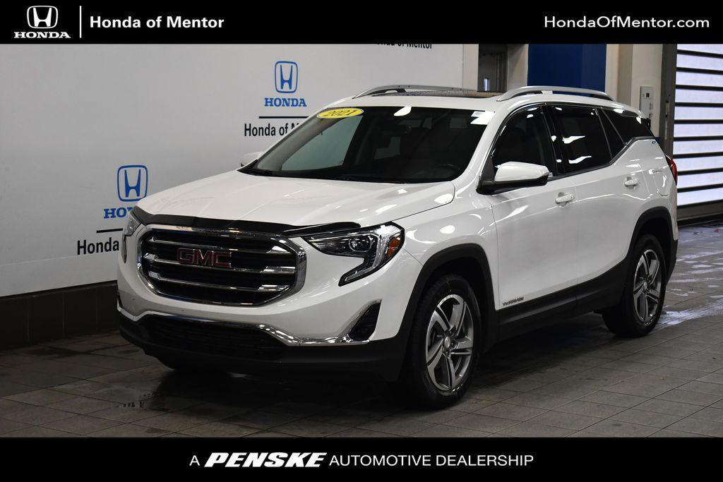 used 2021 GMC Terrain car, priced at $20,550