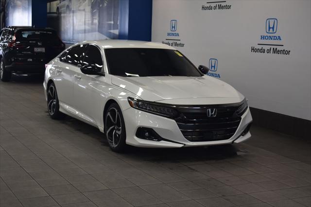 used 2022 Honda Accord car, priced at $27,550