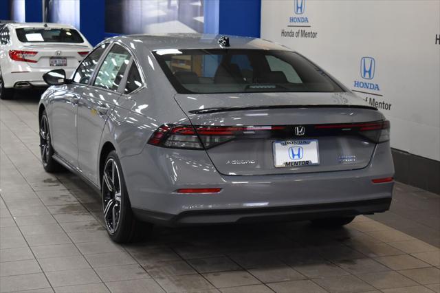 new 2025 Honda Accord Hybrid car, priced at $33,893