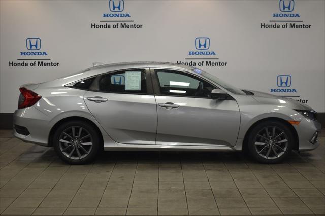 used 2021 Honda Civic car, priced at $19,350