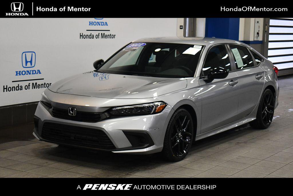 used 2022 Honda Civic car, priced at $22,550