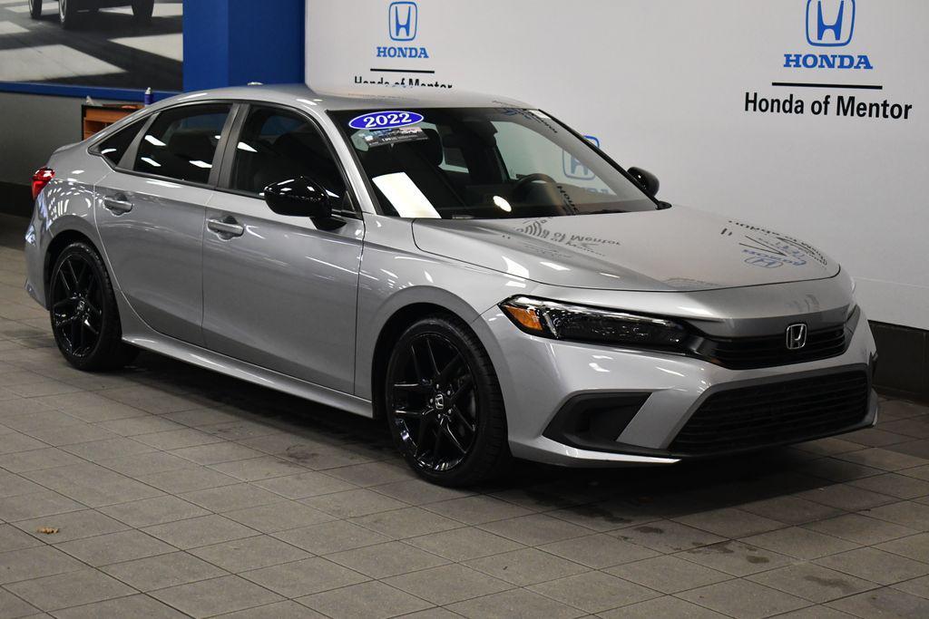 used 2022 Honda Civic car, priced at $22,550