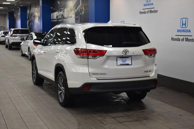 used 2019 Toyota Highlander car, priced at $23,250