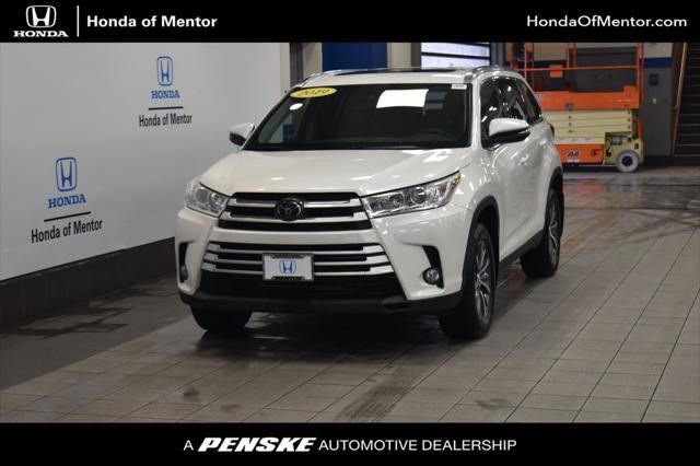 used 2019 Toyota Highlander car, priced at $23,250