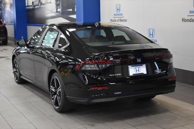 new 2025 Honda Accord Hybrid car, priced at $33,458