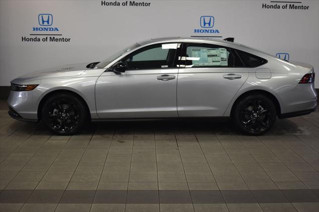 new 2025 Honda Accord car, priced at $30,460