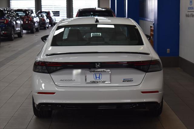 new 2025 Honda Accord Hybrid car, priced at $36,925