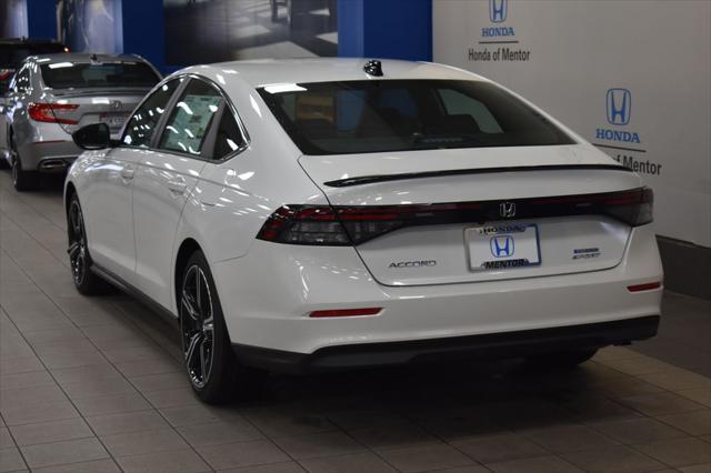 used 2024 Honda Accord Hybrid car, priced at $29,988